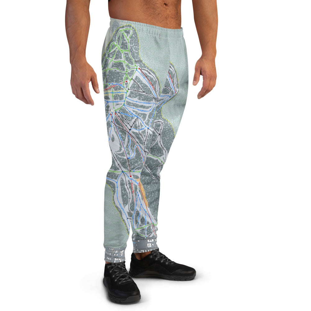 Red River, New Mexico Ski Trail Map Men's Mid-Layer - Powderaddicts