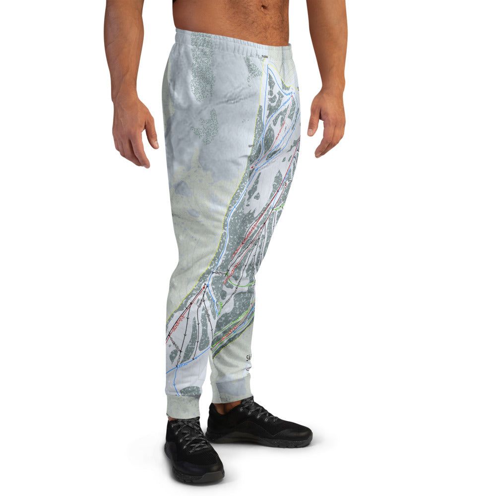 Ski Apache, New Mexico Ski Trail Map Men's Mid-Layer - Powderaddicts
