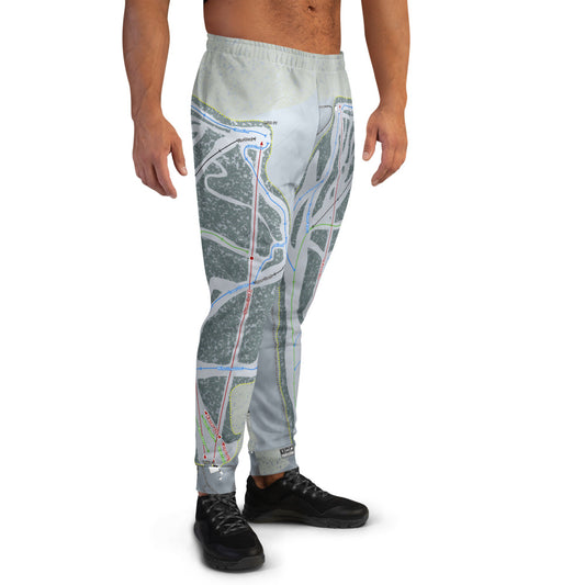 Wolf Ridge, North Carolina Ski Trail Map Men's Mid-Layer - Powderaddicts