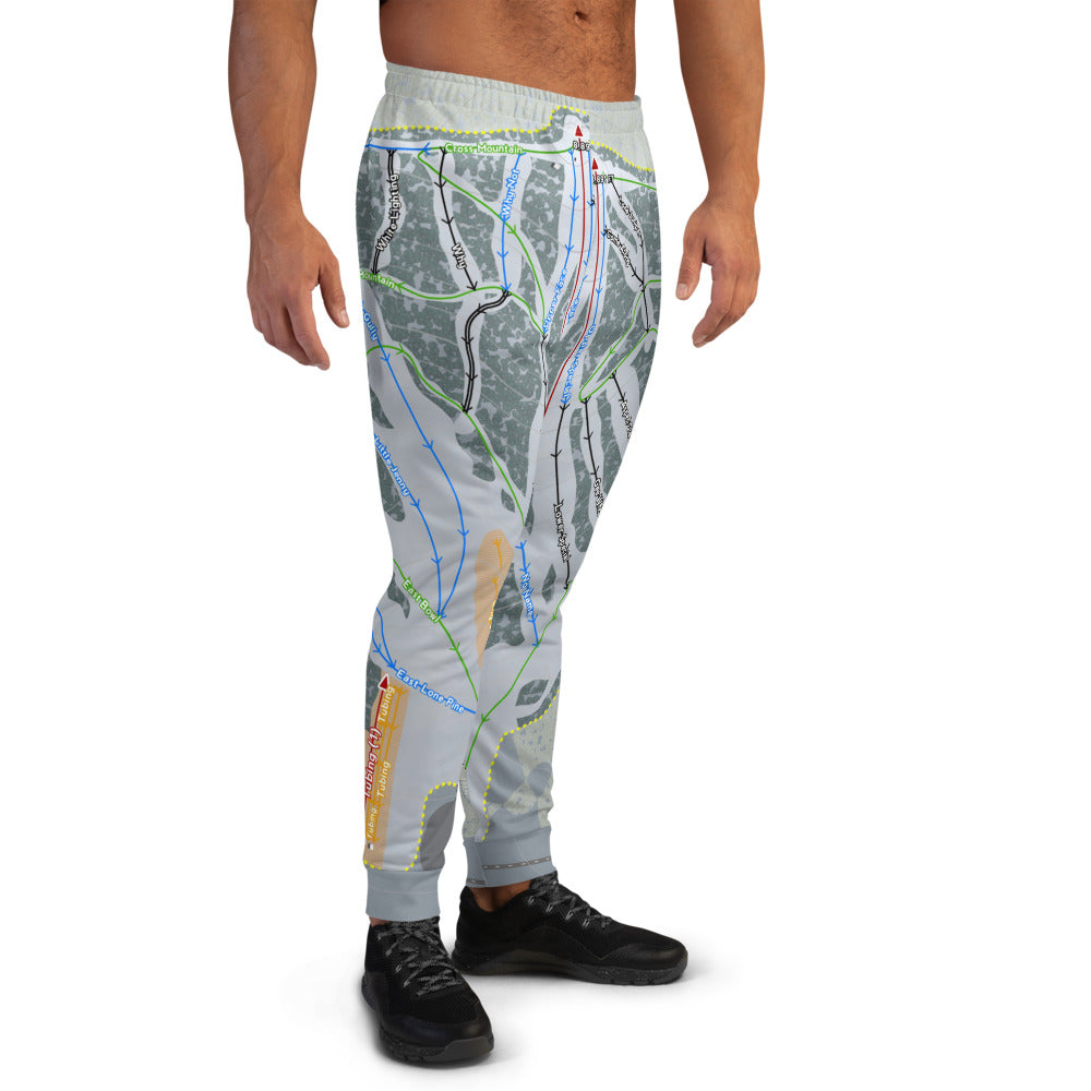 Hesperus, Colorado Ski Trail Map Men's Mid-Layer - Powderaddicts