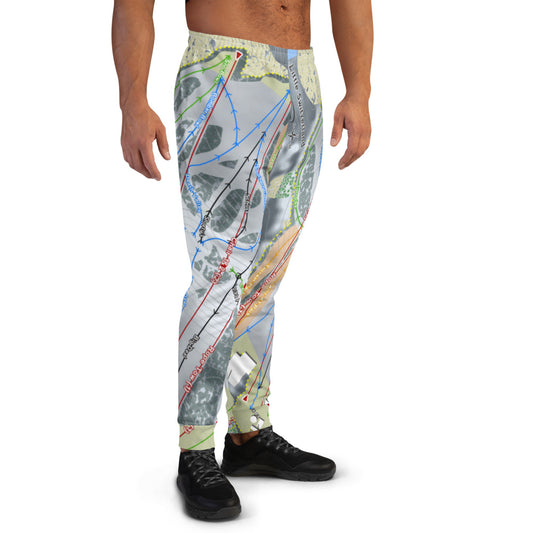Little Switzer land, Wisconsin Ski Trail Map Men's Mid-Layer - Powderaddicts