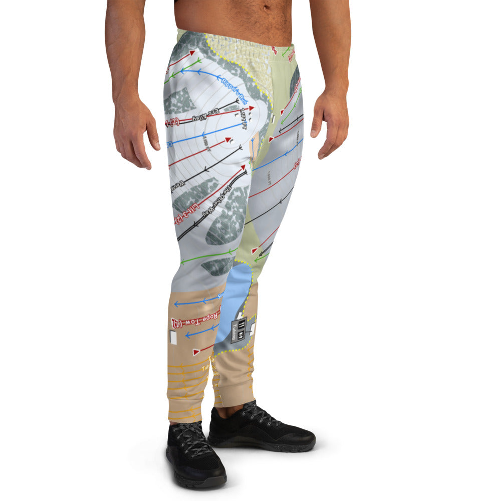 Sunburst, Wisconsin Ski Trail Map Men's Mid-Layer - Powderaddicts