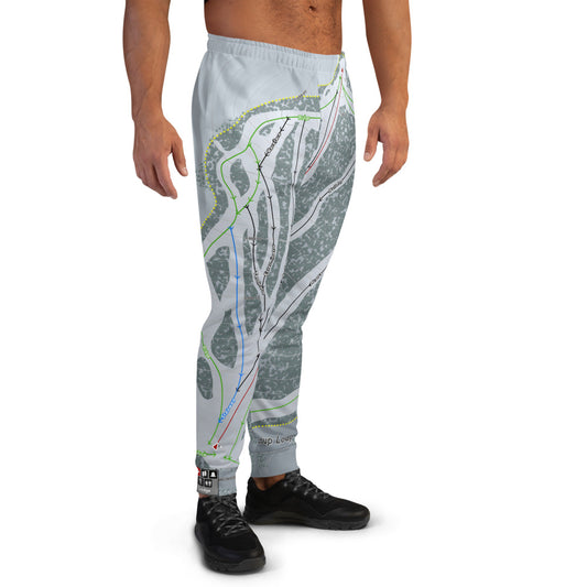 Loup Loup, Washington Ski Trail Map Men's Mid-Layer - Powderaddicts