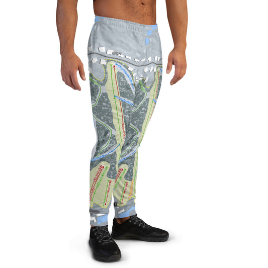 Peekn Peek, New York Ski Trail Map Men's Mid-Layer - Powderaddicts
