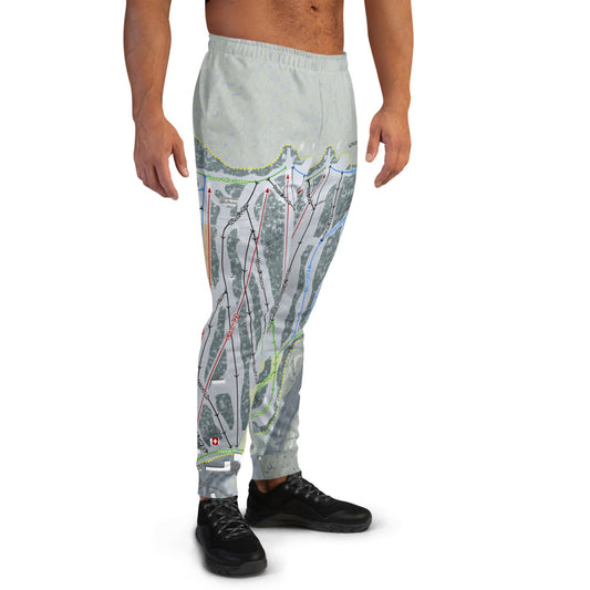 Swain, New York Ski Trail Map Men's Mid-Layer - Powderaddicts