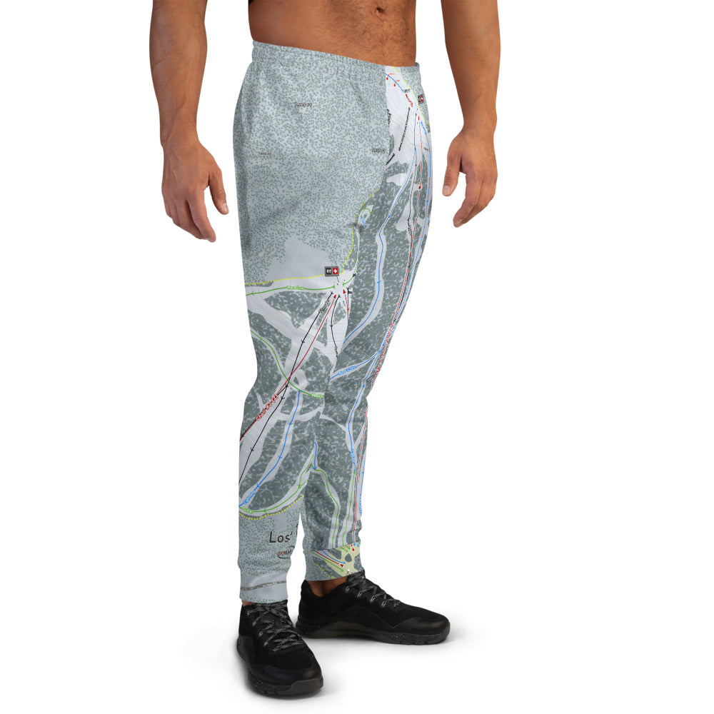 Lost Trail, Wyoming Ski Trail Map Men's Mid-Layer