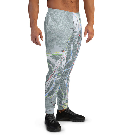 Lost Trail, Wyoming Ski Trail Map Men's Mid-Layer - Powderaddicts