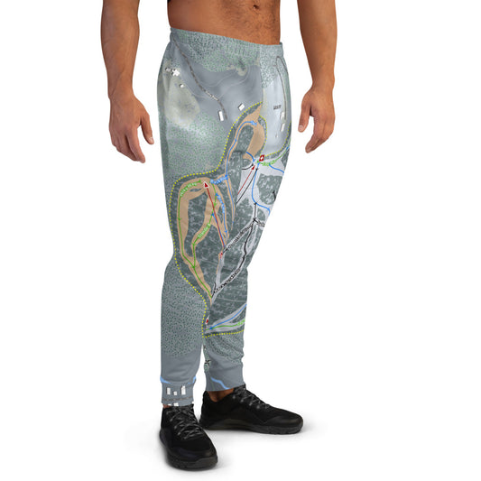 Suicide Six, Vermont Ski Trail Map Men's Mid-Layer - Powderaddicts