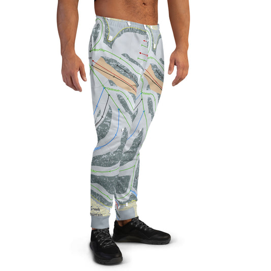 Shanty Creek Schuss Mtn, Michigan Ski Trail Map Men's Mid-Layer - Powderaddicts