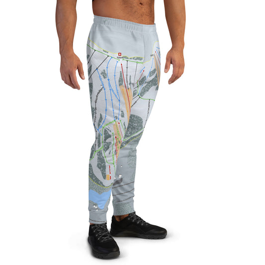 Boreal Mountain, California Ski Trail Map Men's Mid-Layer - Powderaddicts