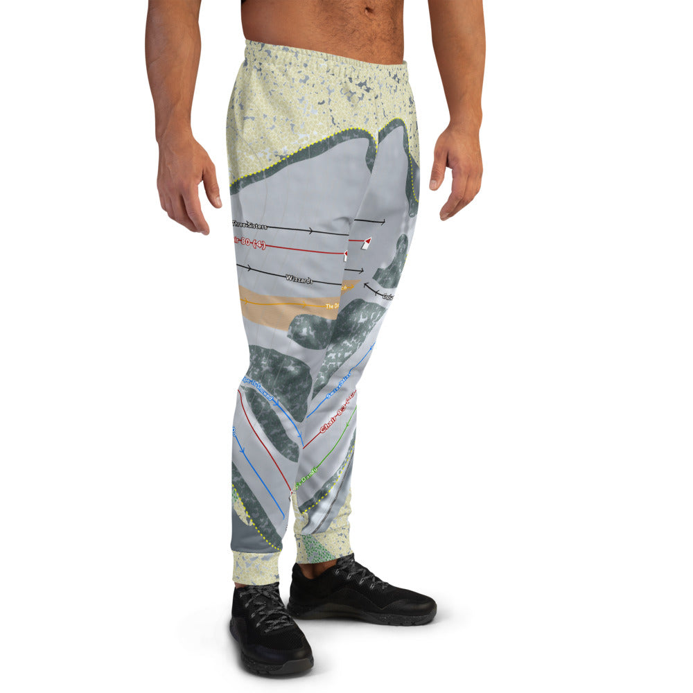 Swiss Valley, Michigan Ski Trail Map Men's Mid-Layer - Powderaddicts