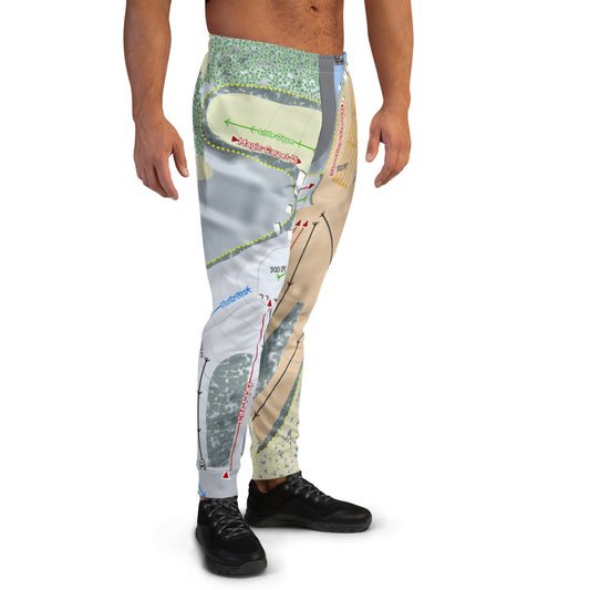 Ski Snowstar, Illinois Ski Trail Map Men's Mid-Layer - Powderaddicts