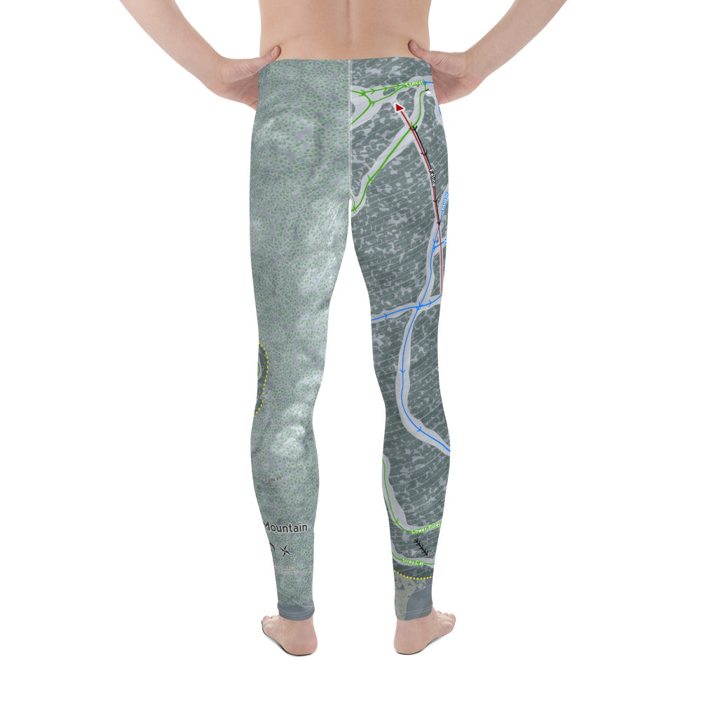 Wildcat Mountain, New Hampshire Ski Trail Map - Men's Base Layer Bottoms - Powderaddicts