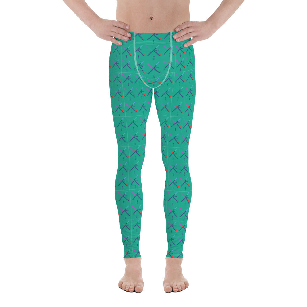 PDX Airport Men's Leggings - Powderaddicts
