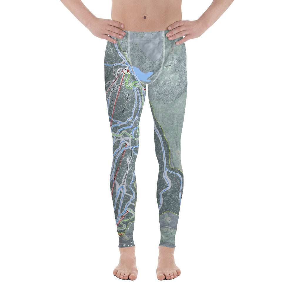 Loon Mountain, New Hampshire Ski Trail Map - Men&#39;s Base Layer Bottoms - Powderaddicts