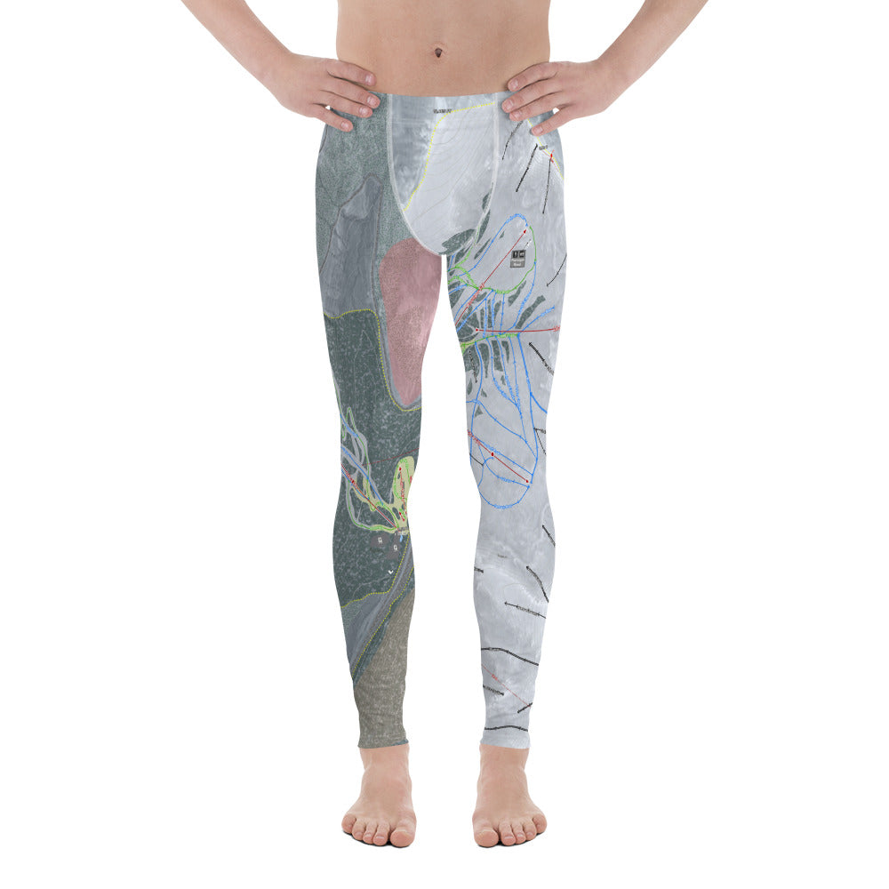 Loveland, Colorado Ski Trail Map - Men's Base Layer Bottoms - Powderaddicts