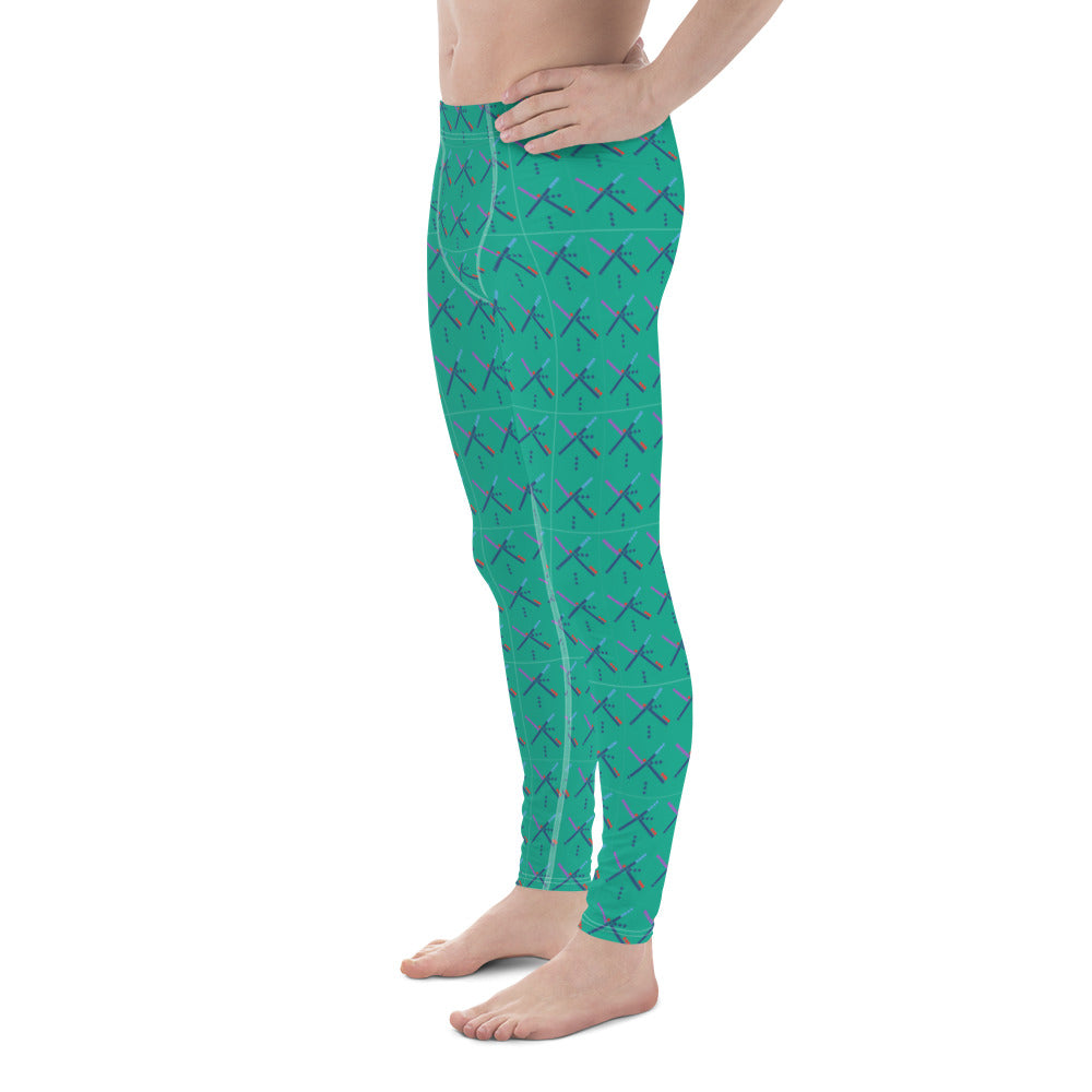 PDX Airport Men's Leggings - Powderaddicts