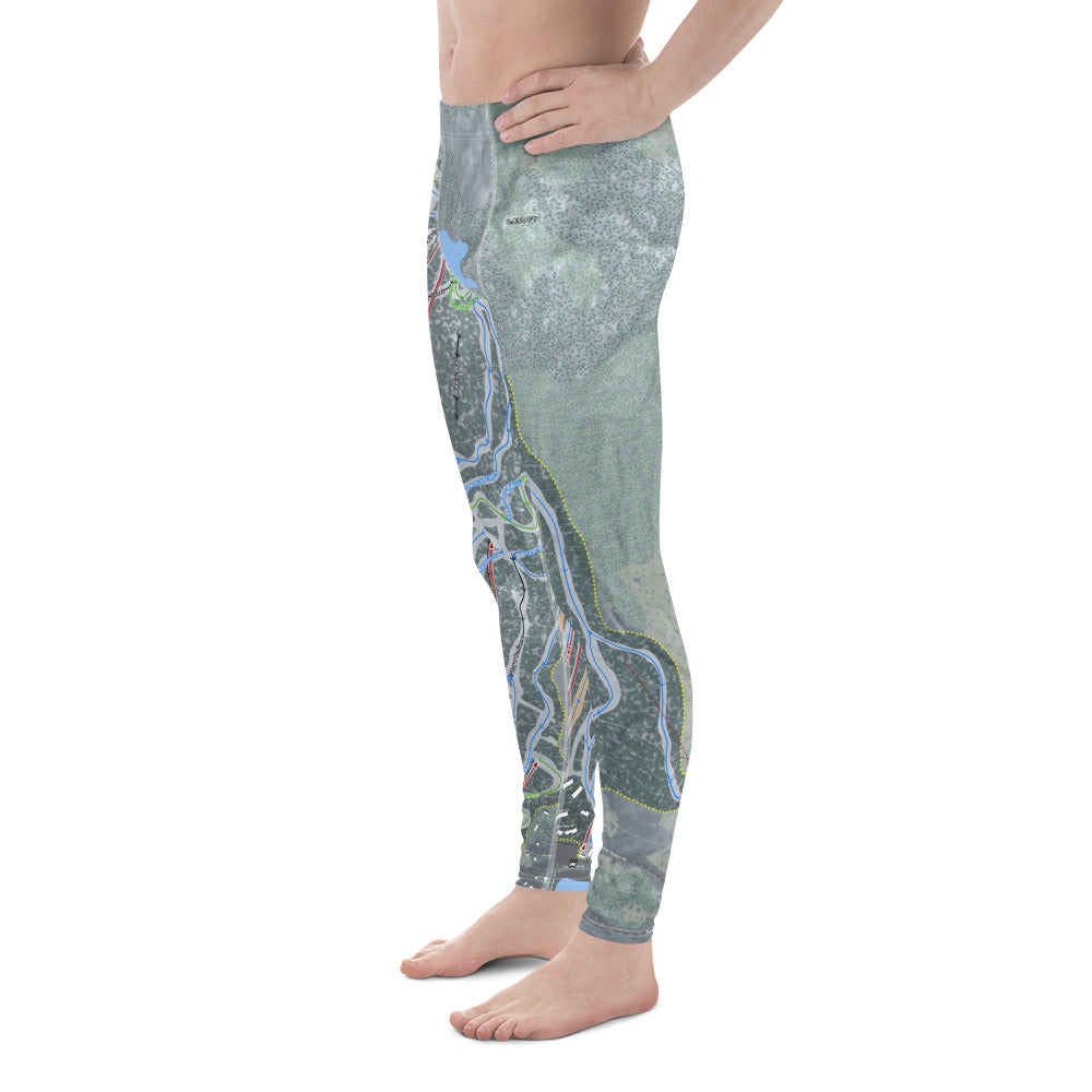 Loon Mountain, New Hampshire Ski Trail Map - Men&#39;s Base Layer Bottoms - Powderaddicts