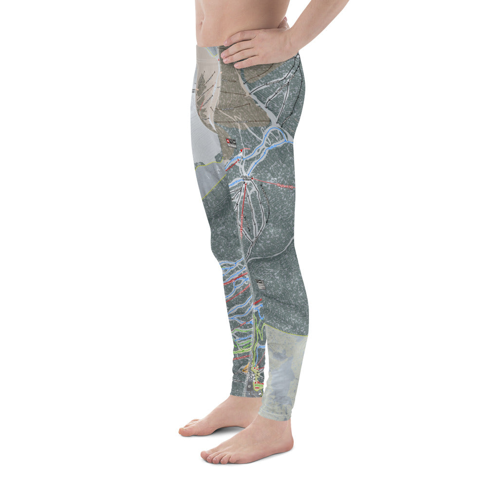 Keystone, Colorado Ski Trail Map - Men&#39;s Base Layer Bottoms - Powderaddicts
