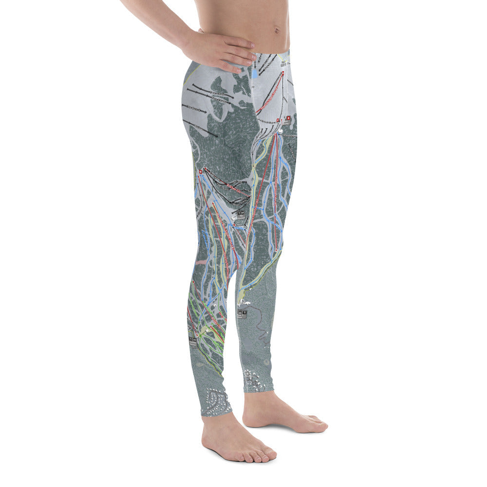 Breckenridge, Colorado Ski Trail Map - Men&#39;s Base Layer Bottoms - Powderaddicts