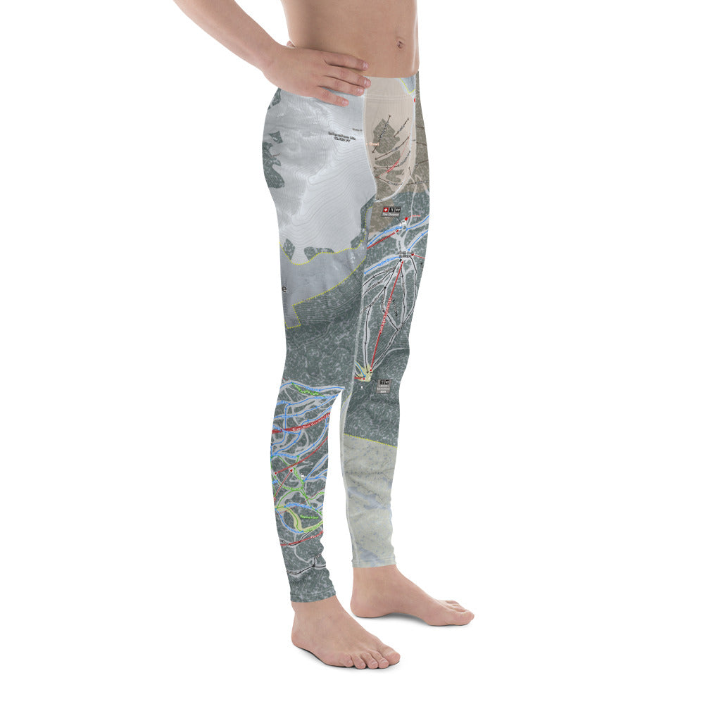 Keystone, Colorado Ski Trail Map - Men&#39;s Base Layer Bottoms - Powderaddicts