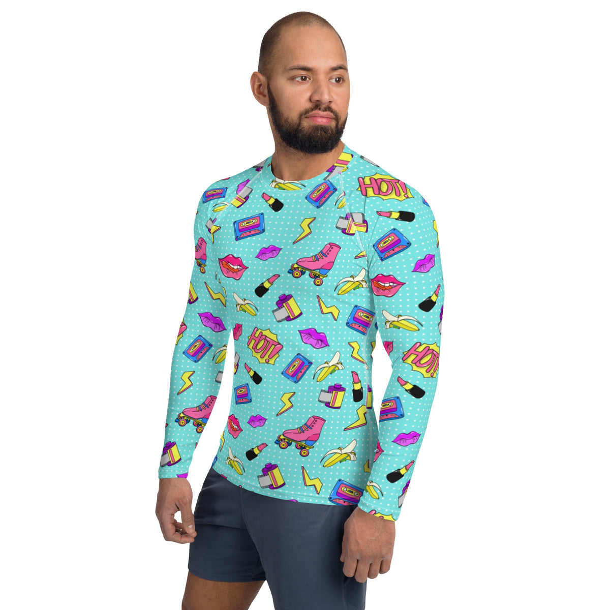 90&#39;s Collage Men&#39;s  Base Layers - Powderaddicts
