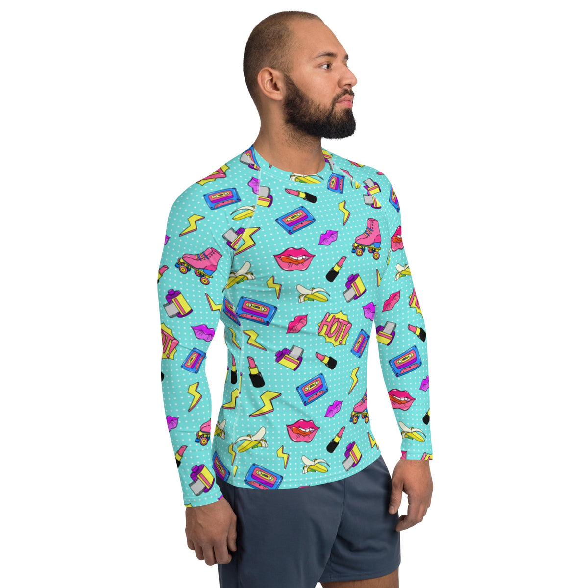 90&#39;s Collage Men&#39;s  Base Layers - Powderaddicts