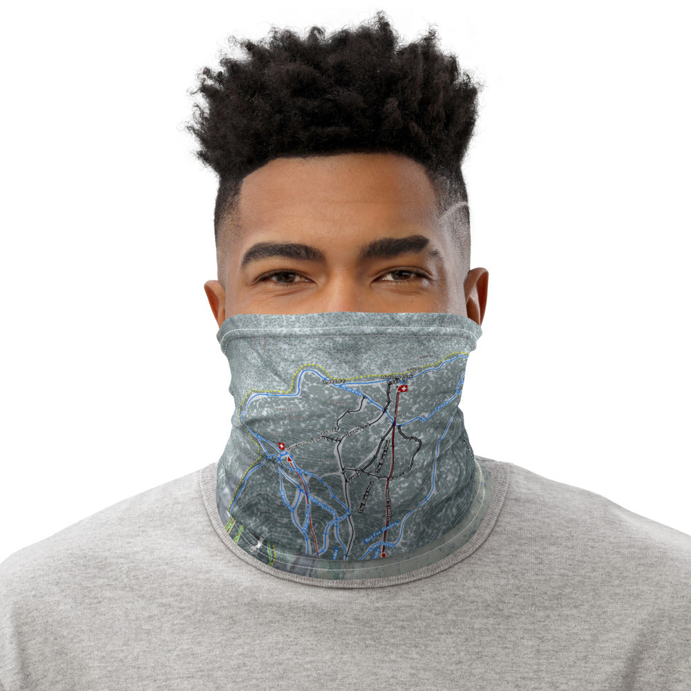 Smuggler's Notch, Vermont Ski Trail Map Printed Neck Gaiter