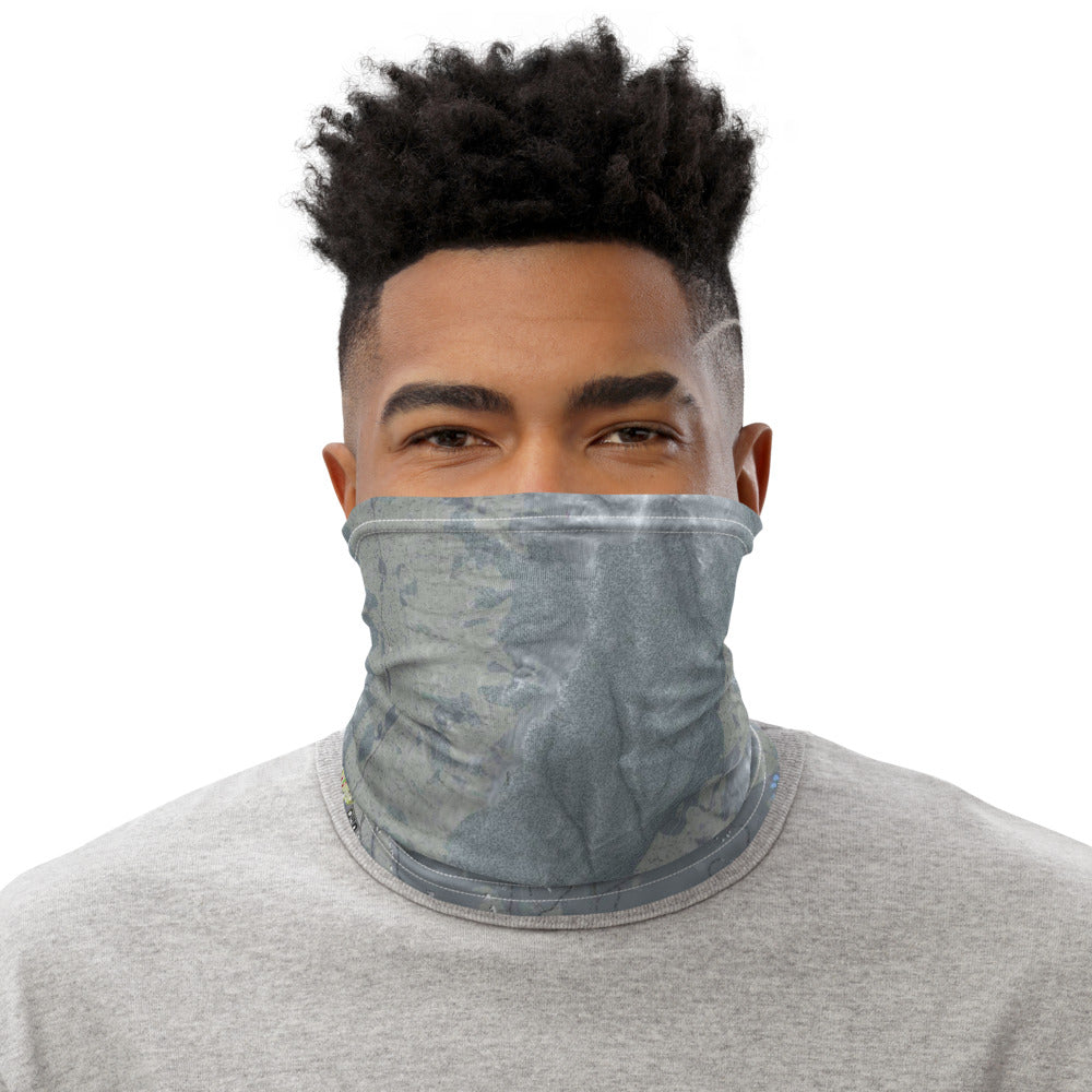 Aspen Snowmass, Colorado Ski Trail Map Printed Neck Gaiter
