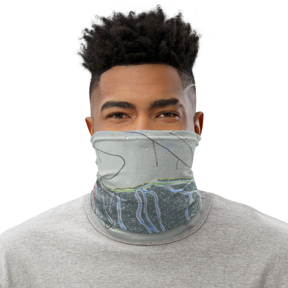 Angel Fire, New Mexico Ski Trail Map Printed Neck Gaiter