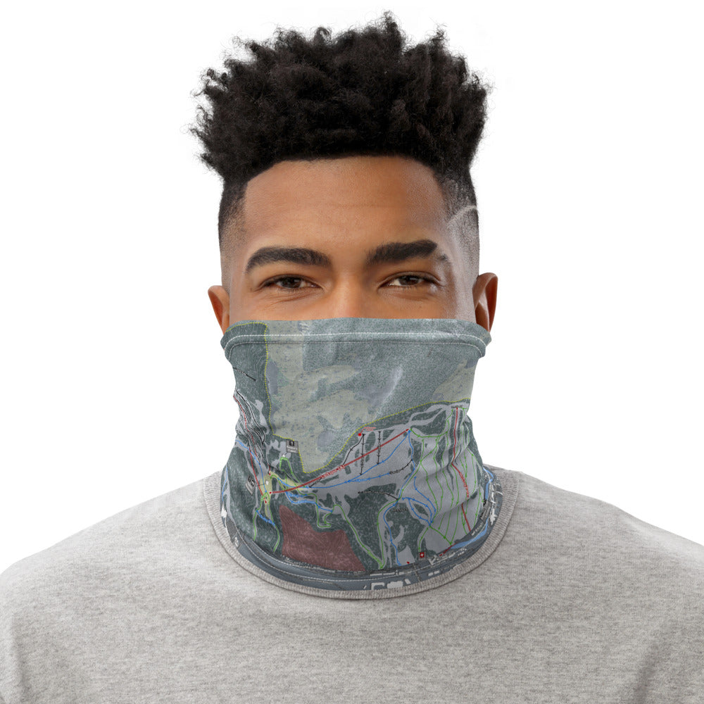 Beaver Creek, Colorado Ski Trail Map Printed Neck Gaiter