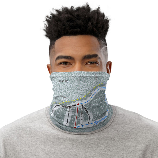 Elk Ridge, Arizona Ski Trail Map Printed Neck Gaiter - Powderaddicts