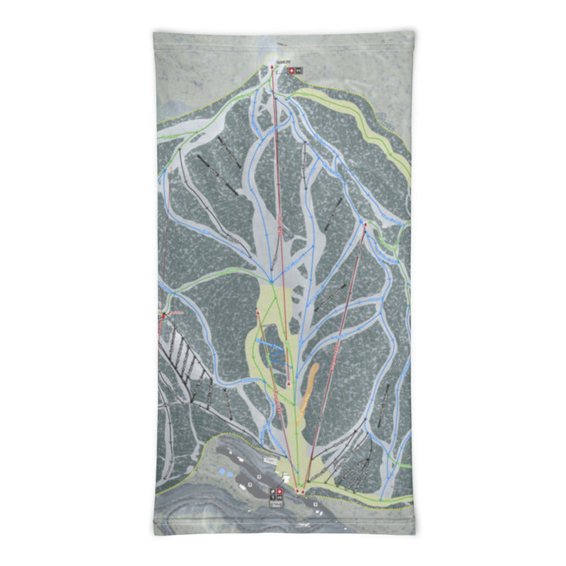 Sunlight, Colorado Ski Trail Map Printed Neck Gaiter - Powderaddicts