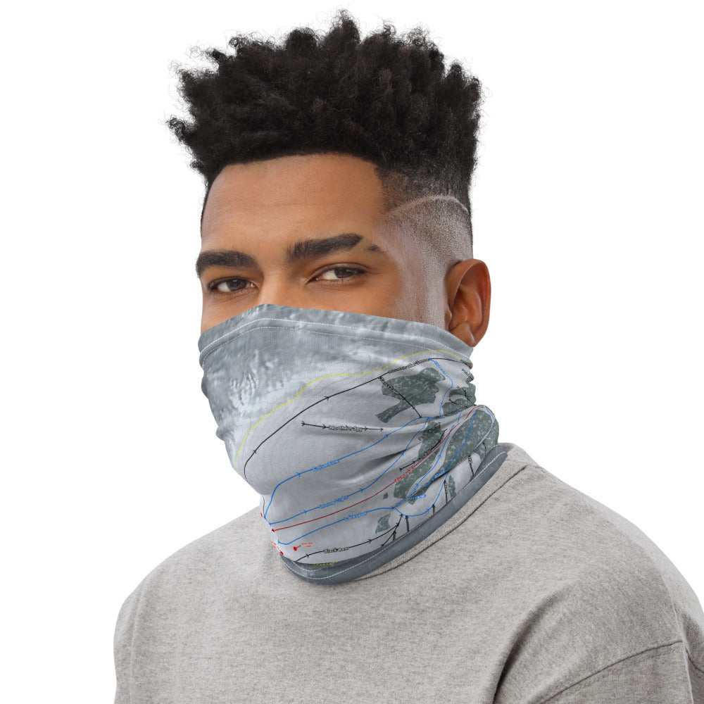 Arapahoe Basin, Colorado Ski Trail Map Printed Neck Gaiter - Powderaddicts