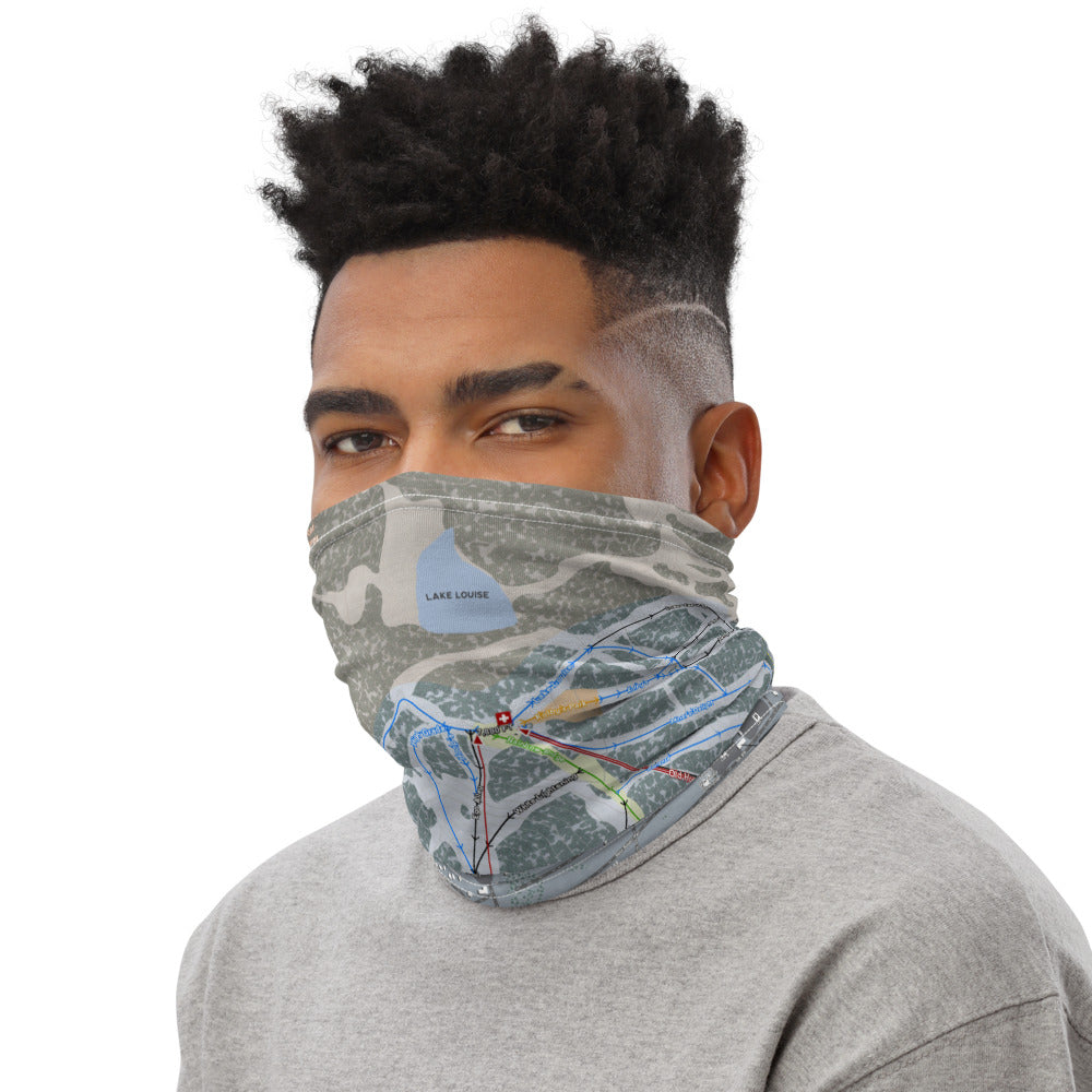Homewood Resort, California Ski Trail Map Printed Neck Gaiter - Powderaddicts