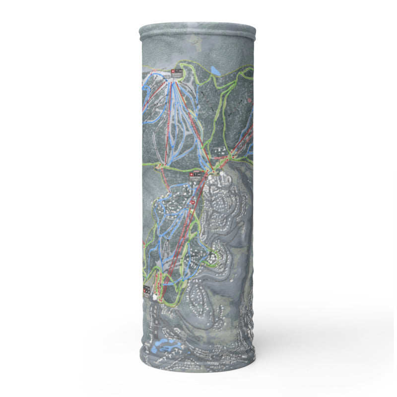 Deer Valley, Utah Ski Trail Map Printed Neck Gaiter - Powderaddicts