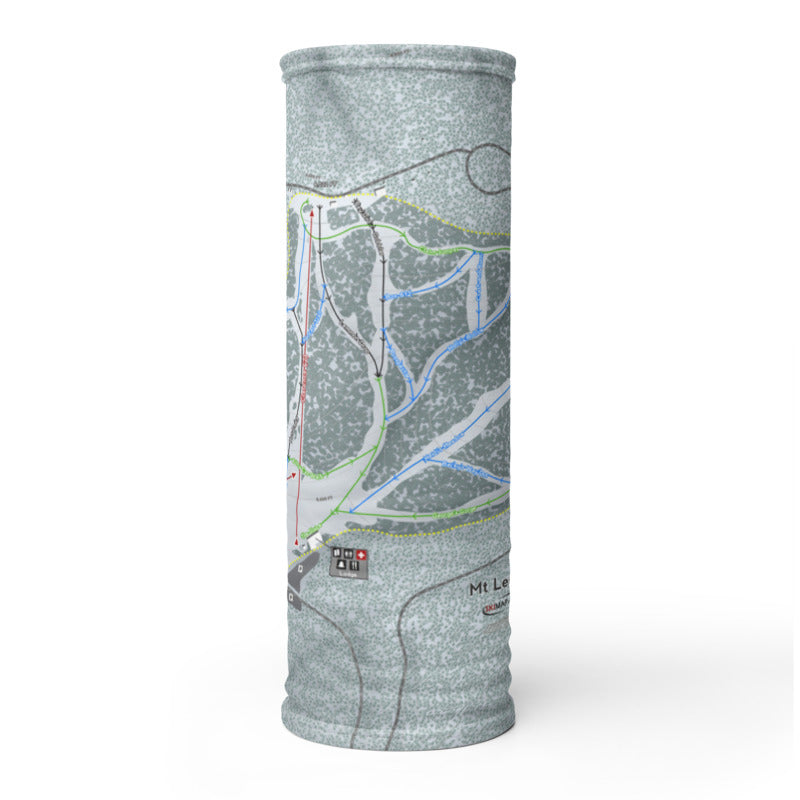 Mt Lemmon, Arizona Ski Trail Map Printed Neck Gaiter - Powderaddicts