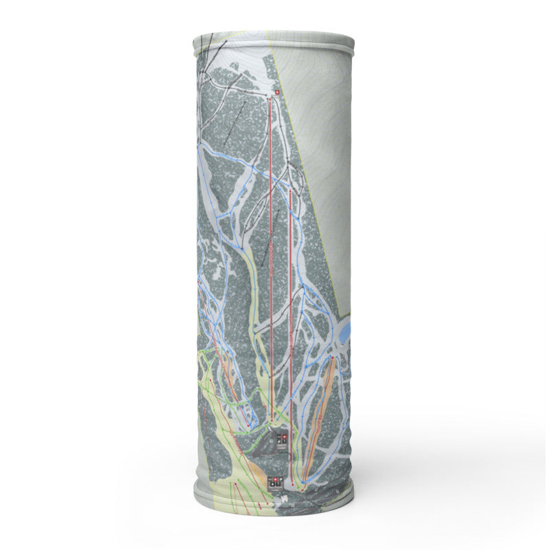 SnowBowl, Arizona Ski Trail Map Printed Neck Gaiter - Powderaddicts