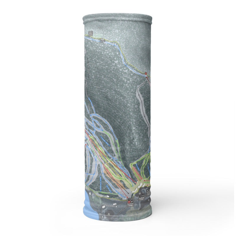 Cannon Mountain, New Hampshire Ski Trail Map Printed Neck Gaiter - Powderaddicts