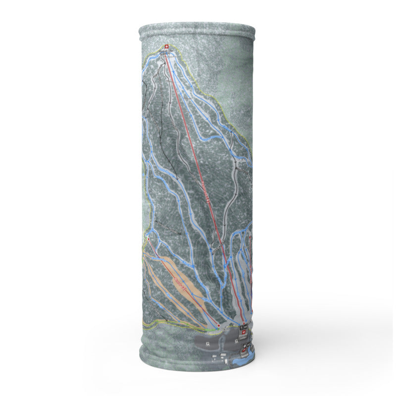 Gunstock Mountain, New Hampshire Ski Trail Map Printed Neck Gaiter - Powderaddicts