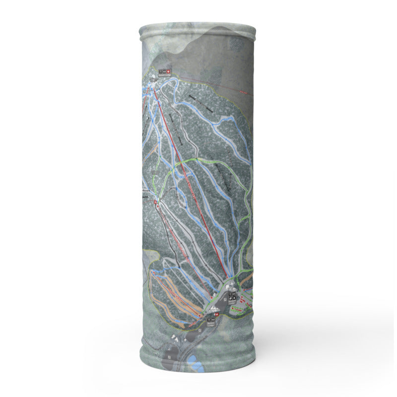 Mount Sunapee, New Hampshire Ski Trail Map Printed Neck Gaiter - Powderaddicts