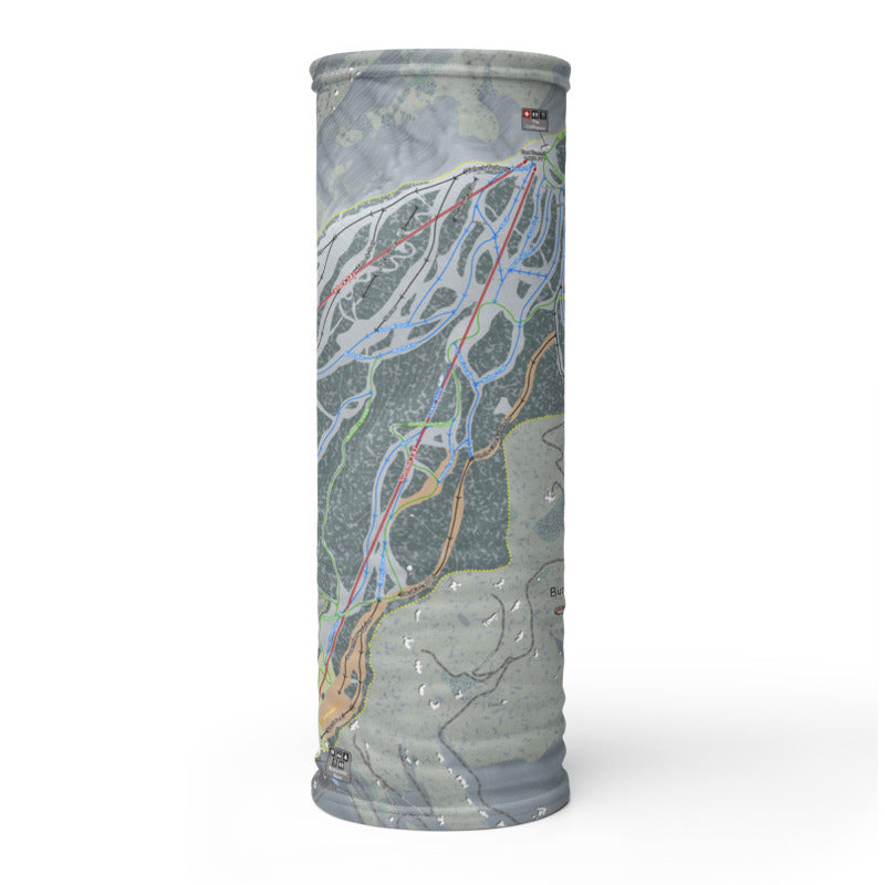 Buttermilk, Colorado Ski Trail Map Printed Neck Gaiter - Powderaddicts