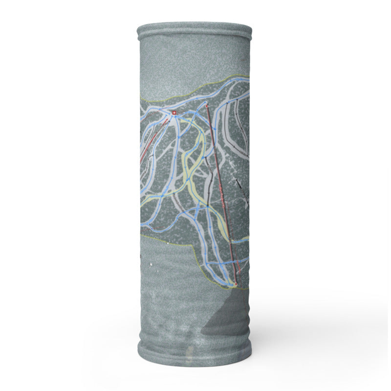 Eldora, Colorado Ski Trail Map Printed Neck Gaiter - Powderaddicts
