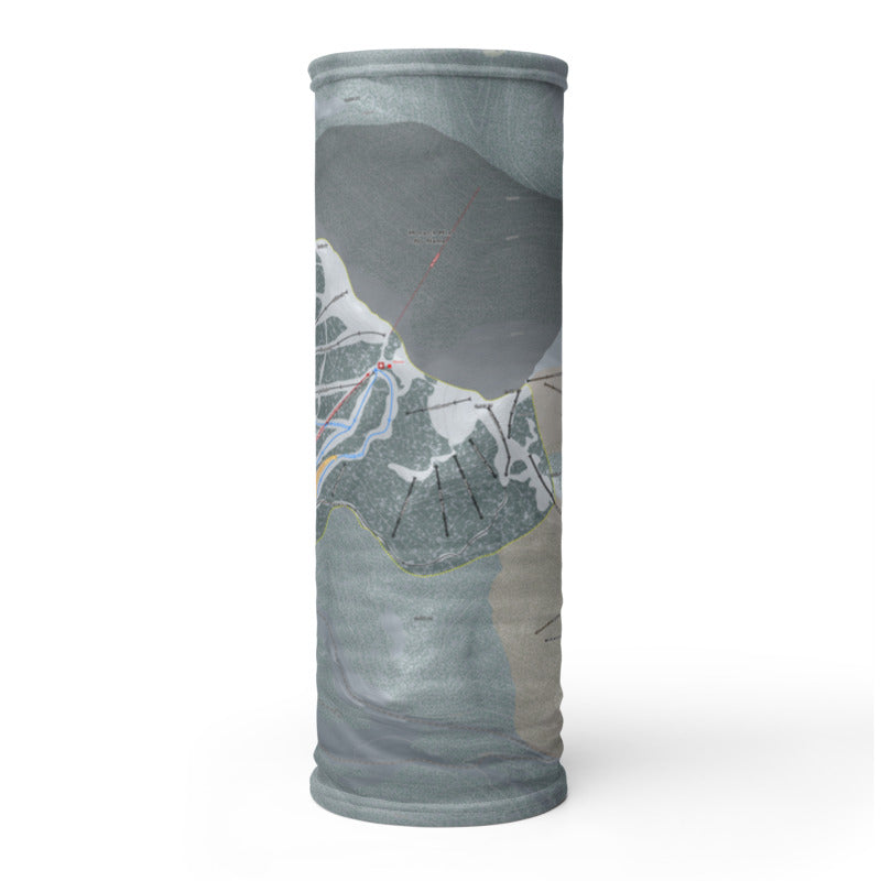 Monarch Mountain, Colorado Ski Trail Map Printed Neck Gaiter - Powderaddicts