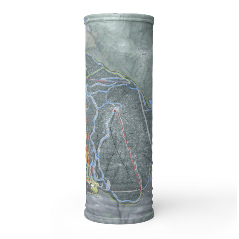 Gore Mountain, New York Ski Trail Map Printed Neck Gaiter - Powderaddicts
