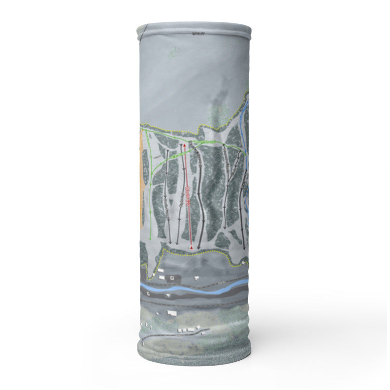 Kissing Bridge, New York Ski Trail Map Printed Neck Gaiter - Powderaddicts