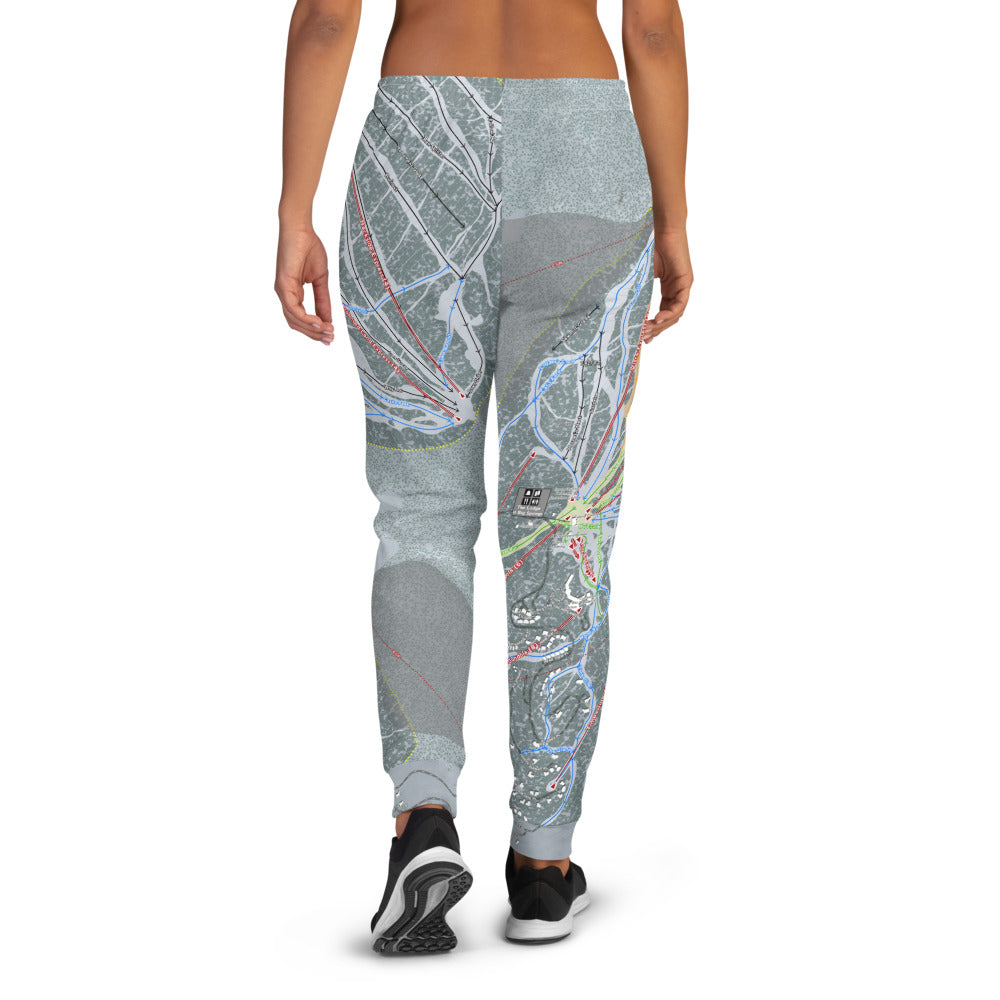 Northstar, California Ski Trail Map Women&#39;s Mid-Layer - Powderaddicts