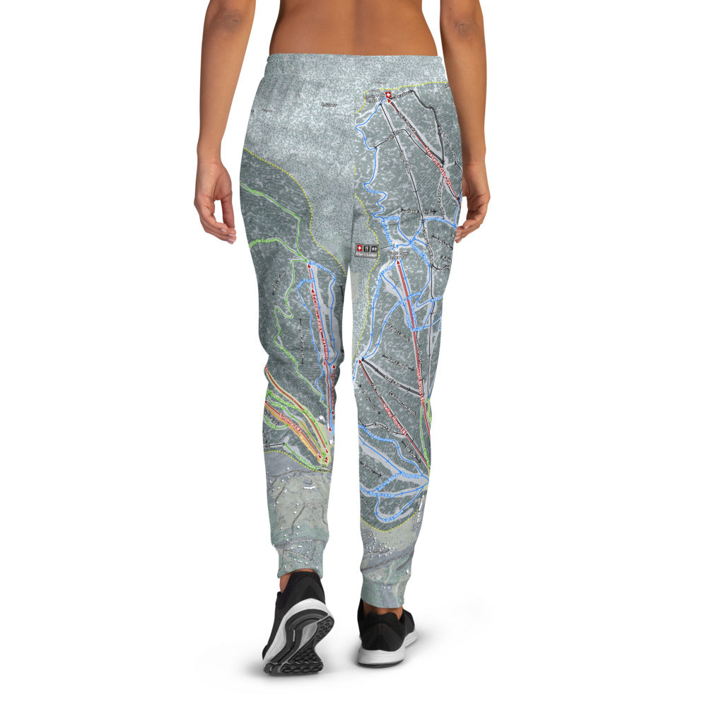 Sugarbush, Vermont Ski Trail Map Women&#39;s Mid-Layer - Powderaddicts