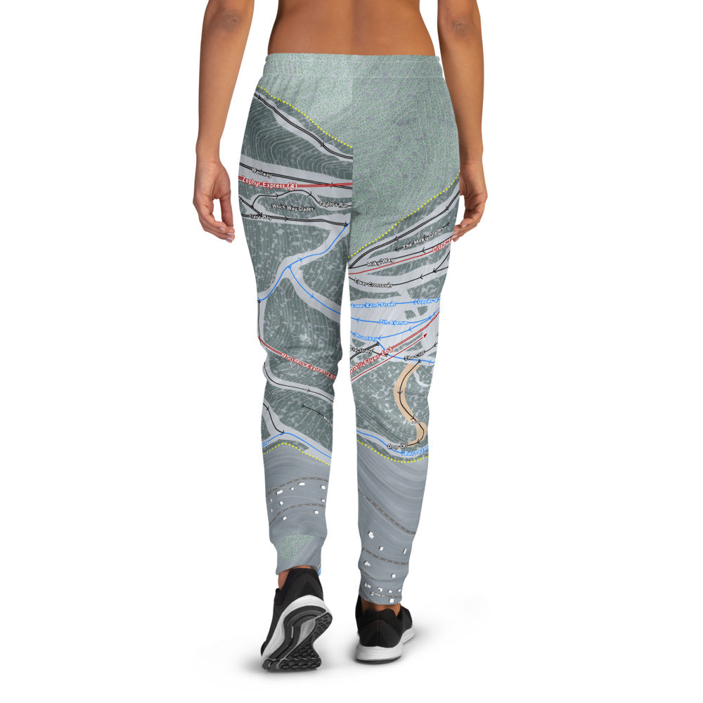 Hunter Mountain, New York Ski Trail Map Women&#39;s Mid-Layer - Powderaddicts