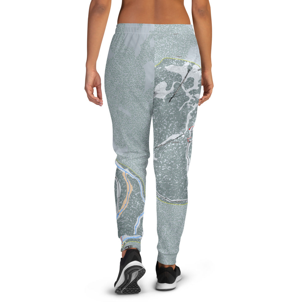 Sierra At Tahoe , California Ski Trail Map Women's Mid-Layer - Powderaddicts